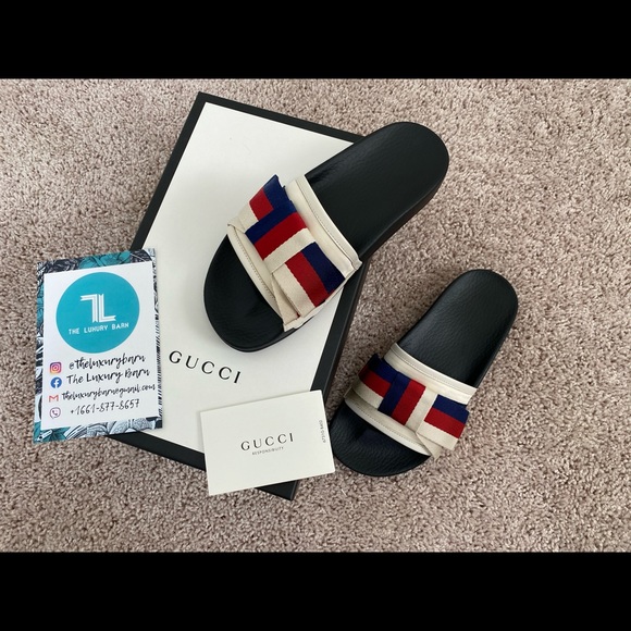 gucci slides authentic